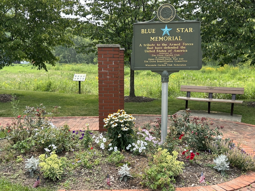 Blue Star Memorial at Veterans Park